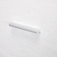 Armadio per Ufficio a 4 Cassetti con 2 Serrature e Barra Portadocumenti, in Legno, 40x42x130.8 cm, Bianco