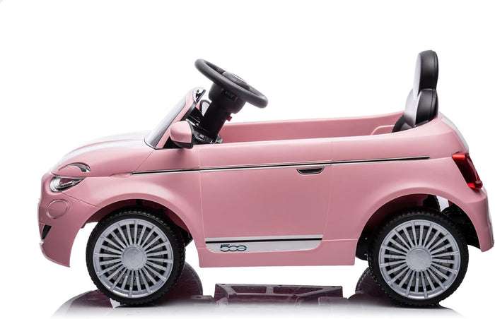 Macchina Elettrica per Bambini Licenza Ufficiale Fiat 500 Small 10,8V 3,1Ah Rosa