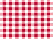 TOVAGLIATO SUNNY FELPATO QUADRETTATO ROSSO- - cm.140h, rotolo da mt.20 - 20 mt
