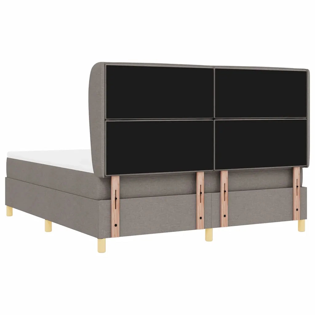 Letto a molle con materasso Talpa 200 x 180 cm Tessuto 3340708