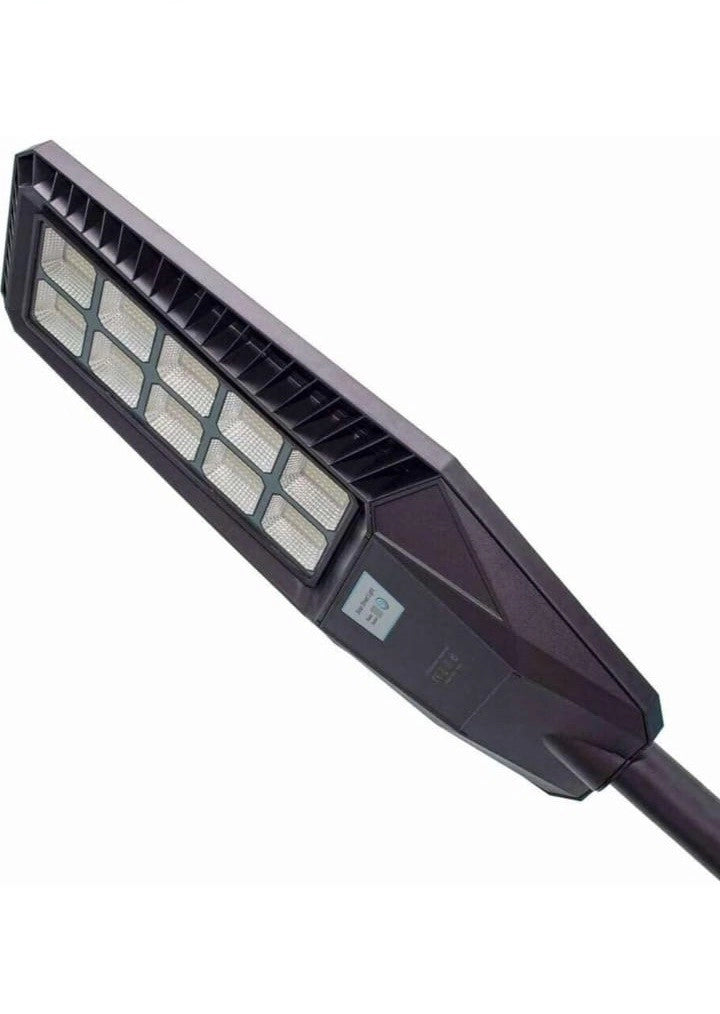 LAMPIONE 500W PANNELLO SOLARE INTEGRATO CREPUSCOLARE IP65 LUCE Fredda 130lm/w - Benovo