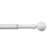 BASTONE METALLO D 12/9  70/120CM PALLA BIANCO- 1,0 pz