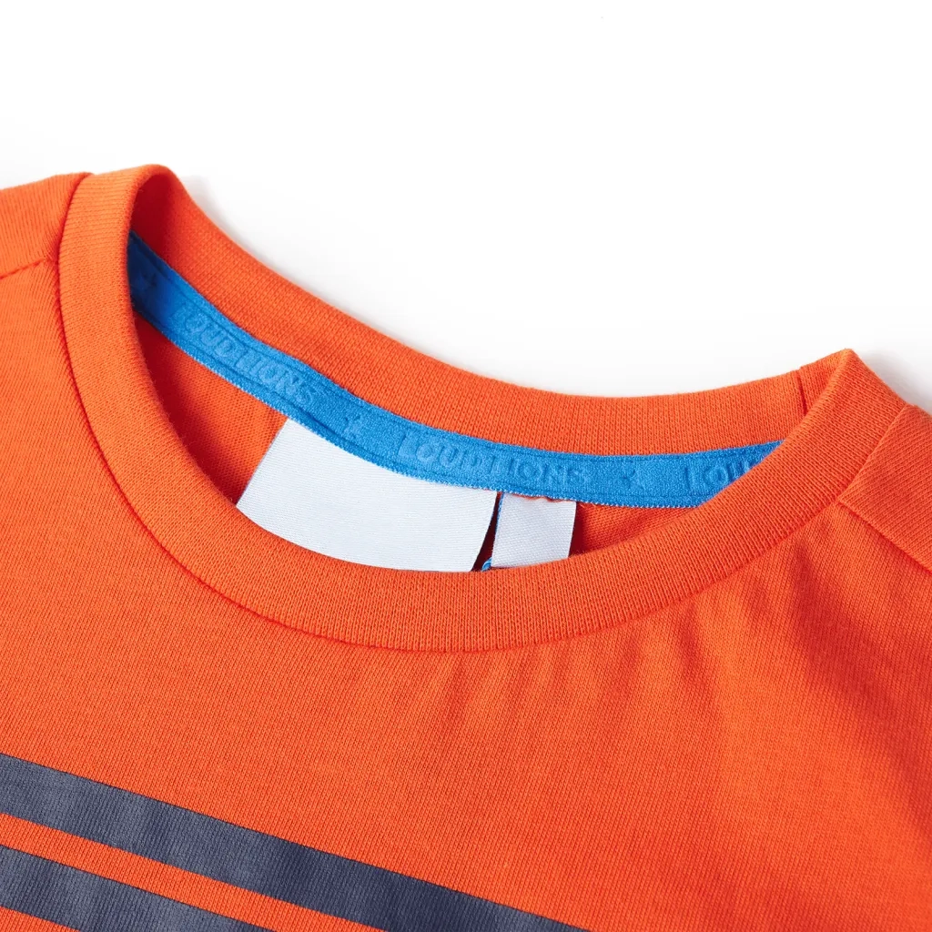 Maglietta per Bambini Arancione Scuro 128cod mxl 133281