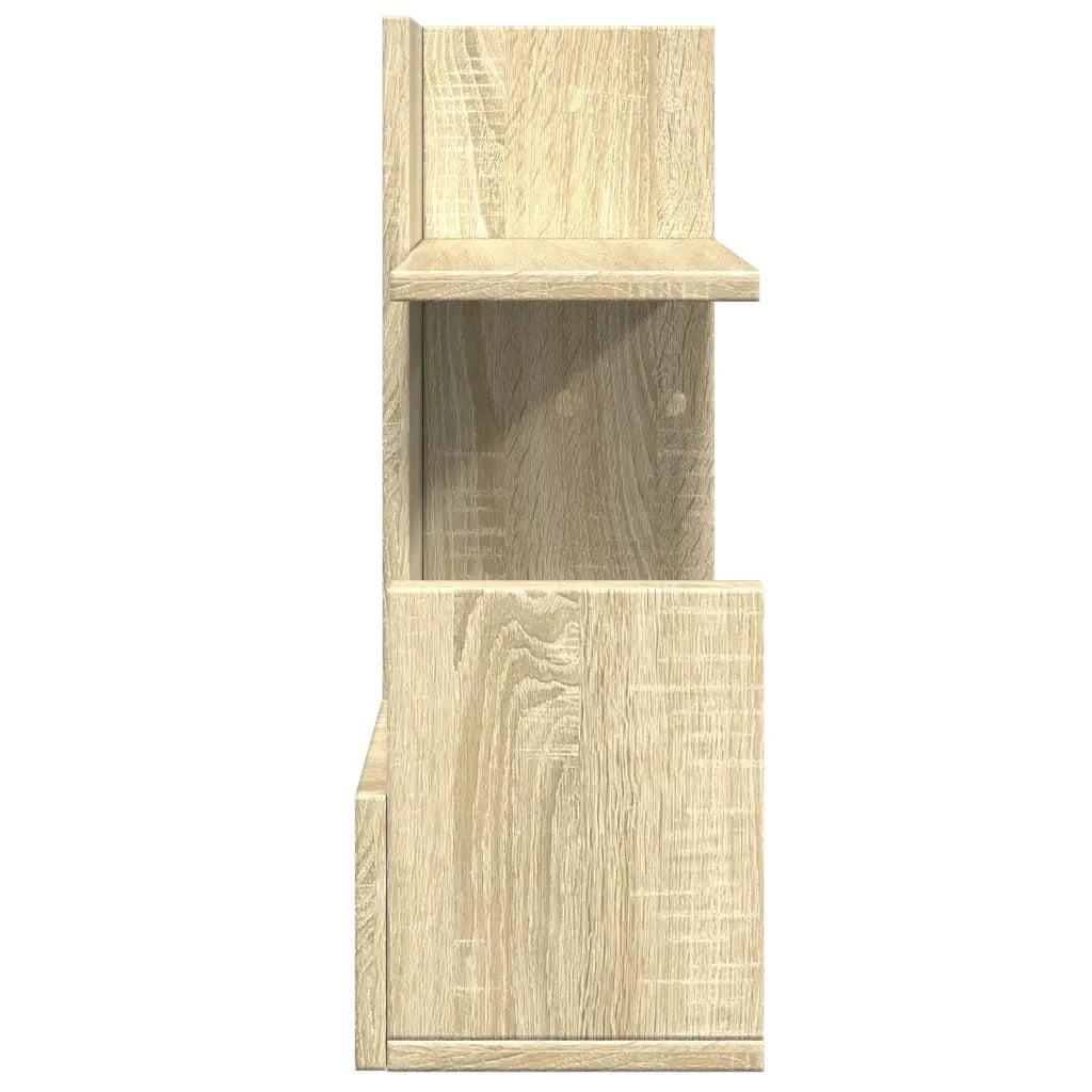 Organizer Scrivania Rovere Sonoma 49x20x52,5 cm Multistrato 848075