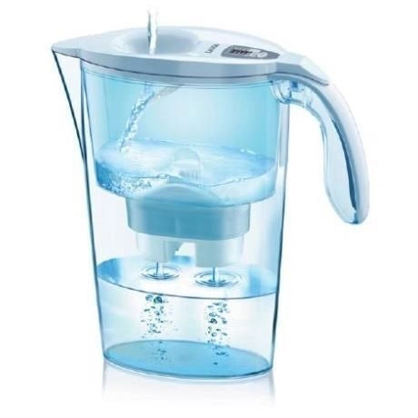 Laica Stream Line Caraffa filtrante 2,3 L Trasparente, Bianco