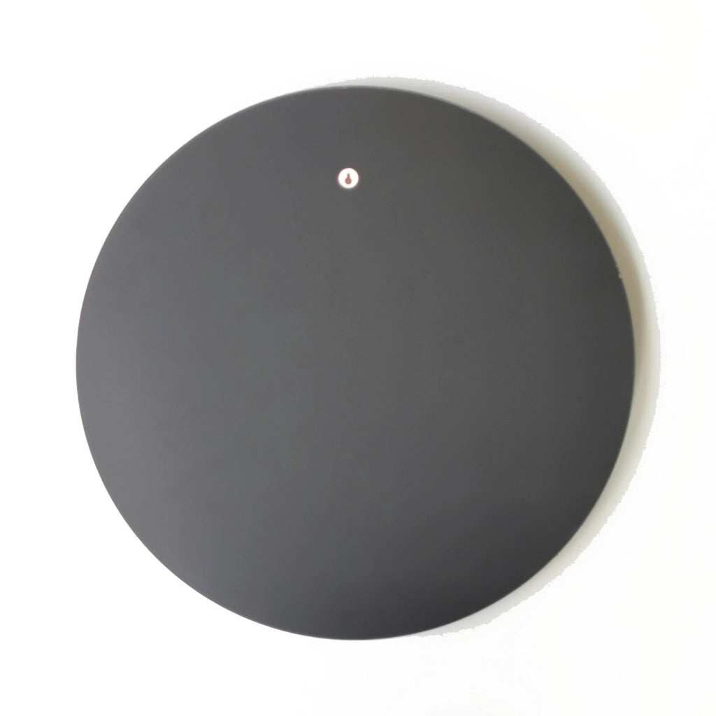 Drizzona, Specchio Forma Rotondo, 60x60h cm Nero