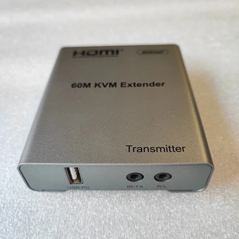 Trade Shop - Extender Estensore Kvm Hdtv 4k 60 M Con Audio Supporta Video 1080p/60hz Q-hd1500 -