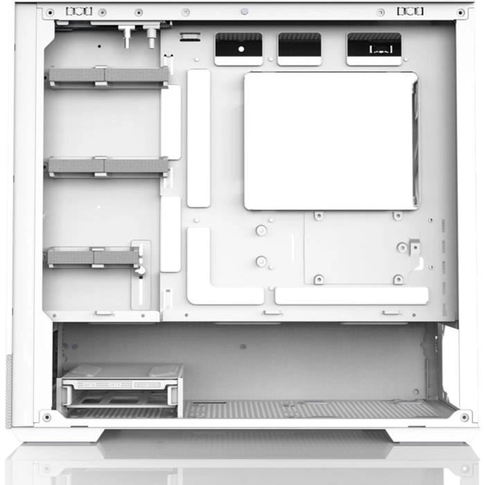 Case Mini Tower per PC senza alimentatore - ZALMAN P30 AIR (Bianco) - Micro ATX/Mini-ITX - 3x140mm A-RGB - Mesh - USB-C/3.0/Audio HD