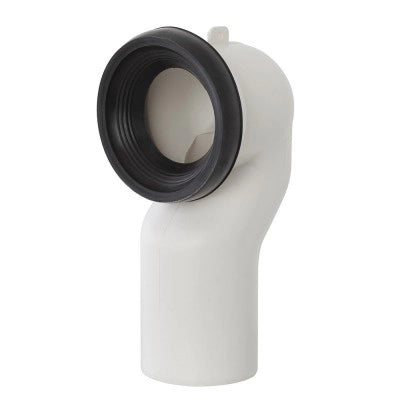 Curva tecnica per wc filo muro con diametro 11 cm completa di guarnizione