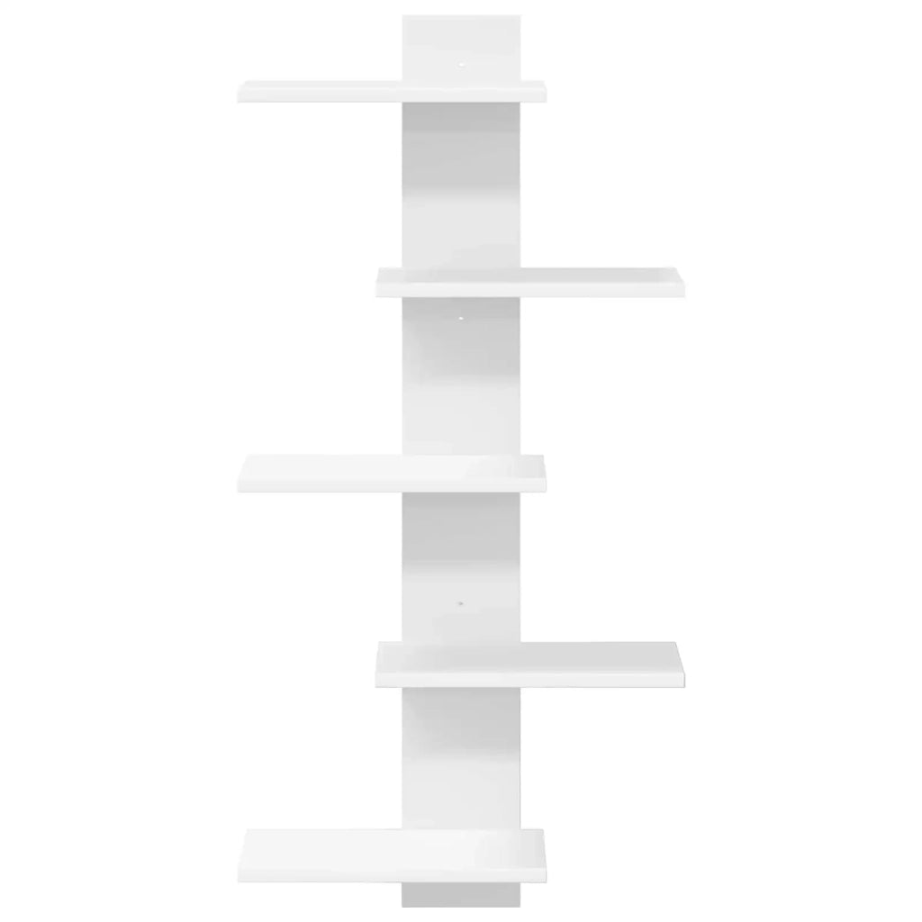 Mensola a muro flottante Bianco 48,5 x 15 x 101 cm 8012196