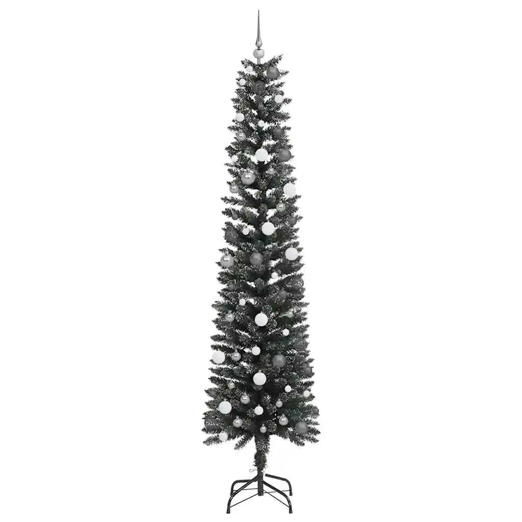 Albero di Natale artificiale con 300 LED Verde 240 cm 3395963