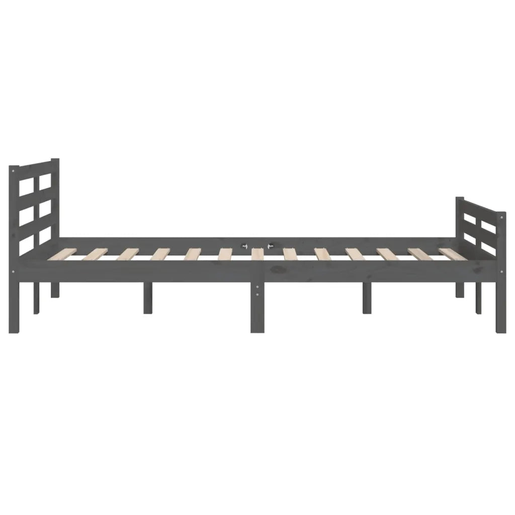 Giroletto Grigio in Legno Massello 120x200 cm 814816
