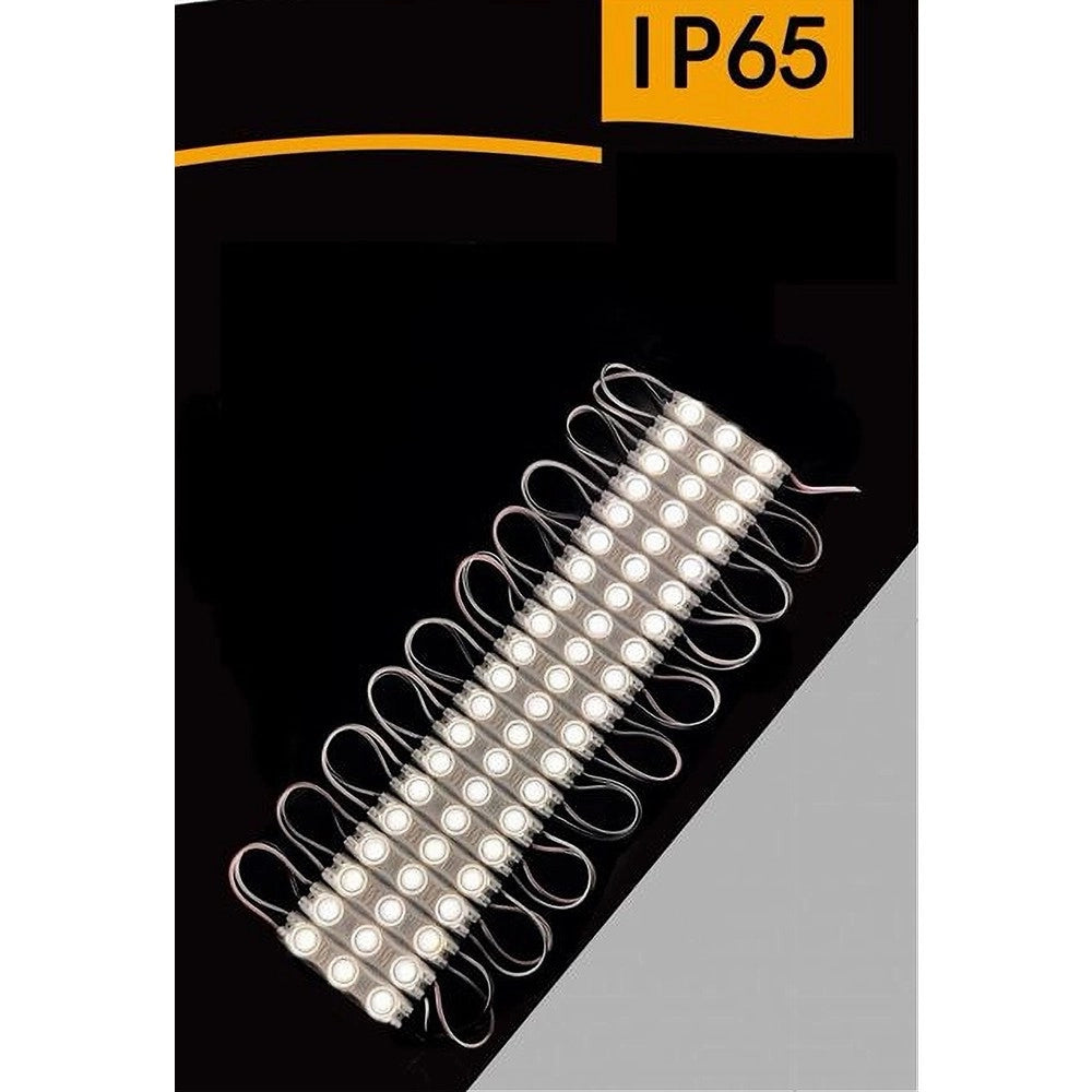 Trade Shop - Modulo Led 12v 20 Strisce 2835 Insegne Tabelle Vari Toni Luce Ip65 Abt-2835-6114 -