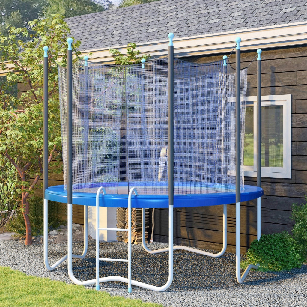 Copertura per Trampolino Esterno ¨C zephmum ¨C Blu, ?366 cm, Impermeabile