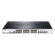 D-link dgs-1510-28xmp gestito l2/l3 gigabit ethernet (10/100/1000) supporto power over ethernet (poe) nero, grigio