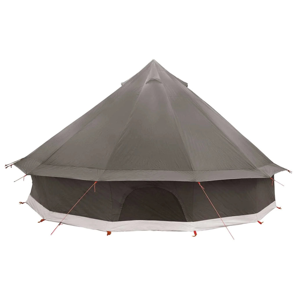 Tenda Tipi con tetto Marrone Grigio 500 x 500 x 300 cm 42029033