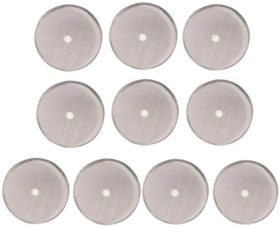 Filtro per caffè in acciaio inossidabile 10x - Francese - 1000 ml/34 oz - Filtro per macchina del caffè - Facile da pulire - Adatto per uso domestico e campeggio - Set di filtri per caffè