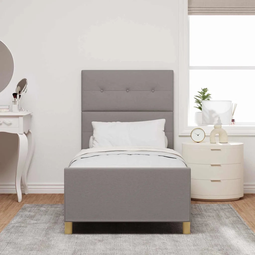 Struttura del letto con testiera Talpa 100 x 200 cm Tessuto 3344708