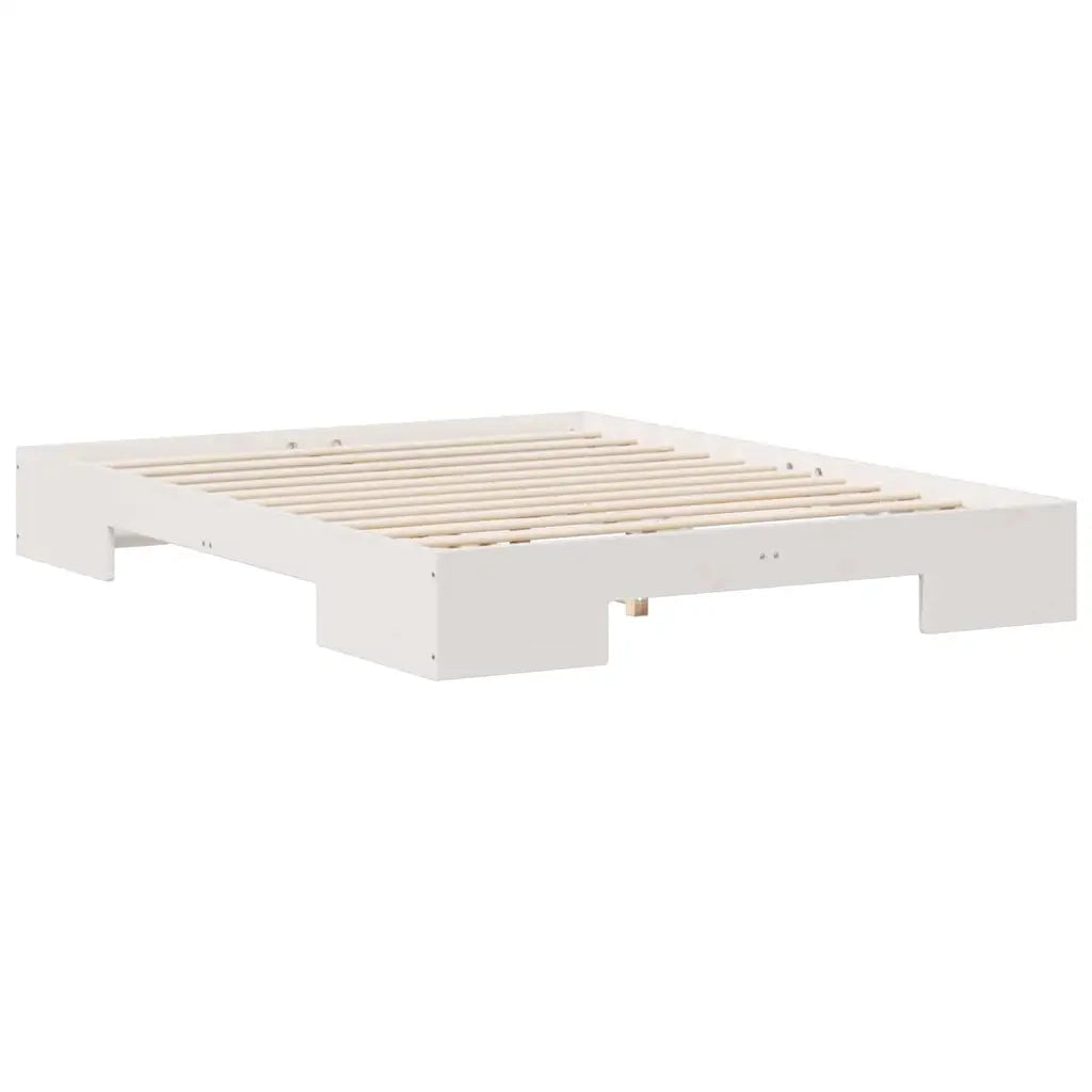 Struttura del letto-Giroletto-Rete del Letto Bianco 140 x 200 cm