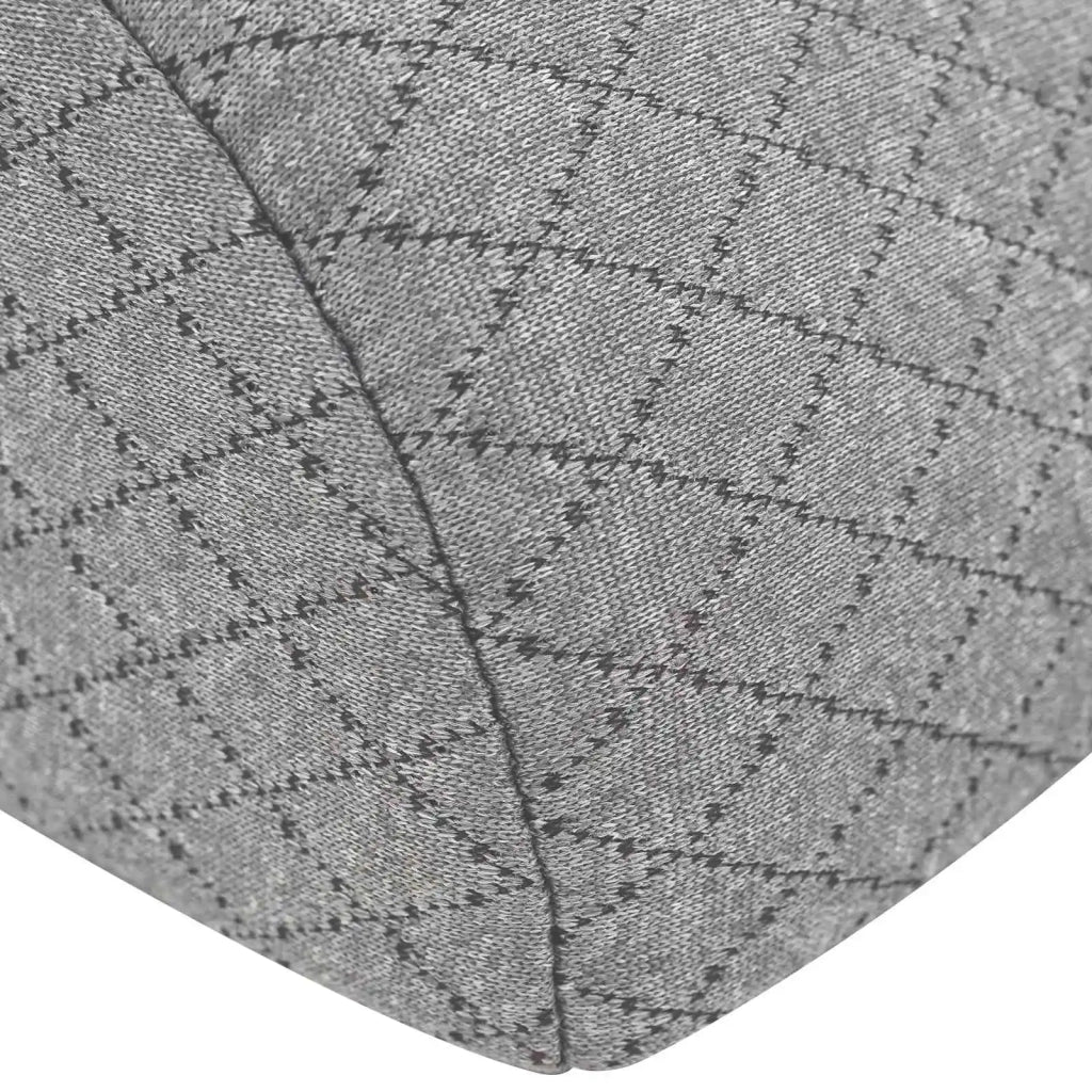 Cuscino per Gambe Grigio 52 x 20 x 11 cm Schiuma Memory
