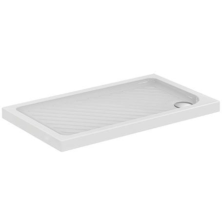 Piatto doccia in ceramica antiscivolo alto 7 cm Gemma 2 Ceramica Dolomite - Misura: 70 x 120 x h7 cm