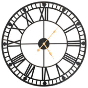 Orologio da Parete Vintage al Quarzo in Metallo 60 cm XXL
