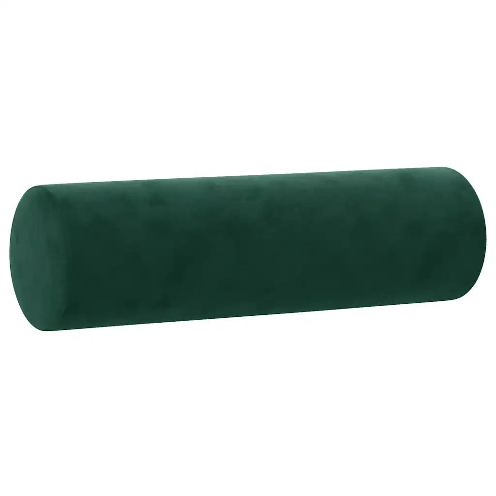 Set di Divani 3 pz con Cuscini Verde Scuro in Velluto 3202006