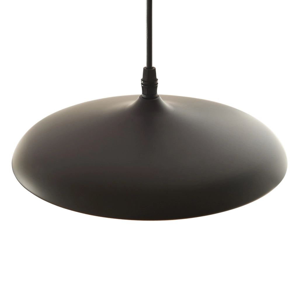 Lampada a Sospensione Oupilu con Illuminazione a LED - Nero/Bianco lux.pro