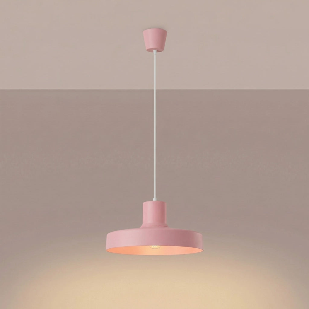 Lampada a sospensione BILO rosa