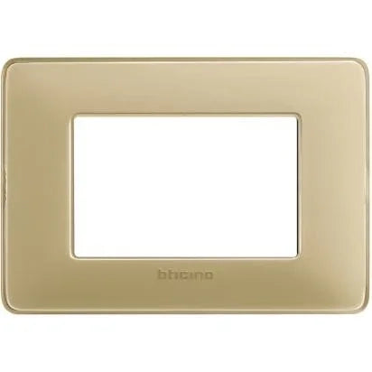 Placca Bticino Matix 3 moduli avorio AM4803CAV