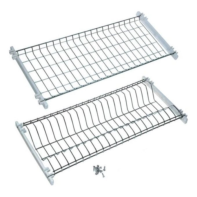 Filtex PROFESSIONAL COOKING XTS Scolapiatti Pensili in Acciaio Inox 18-8 con Supporti Plastica e Viti di Fissaggio Lunghezza 56 cm colore Argento