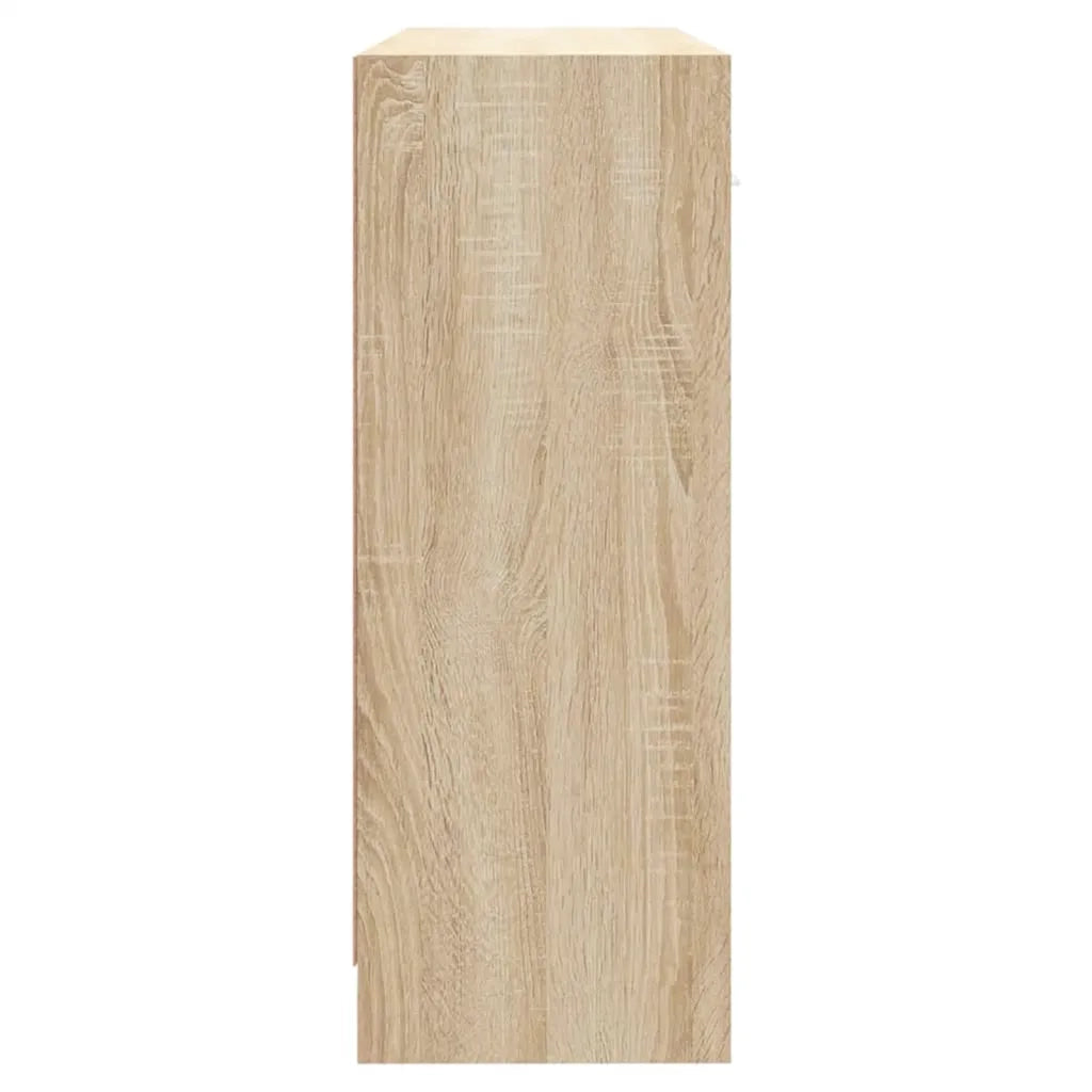 Credenza-Buffet-Armadio da cucina Rovere Sonoma 91x28x75 cm in Legno Multistrato