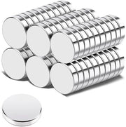 Magnetici forti da 60, 10x3mm Magnetico per frigorifero per whiteboard per hobby, casa, ufficio, foto, piccolo Neodymium