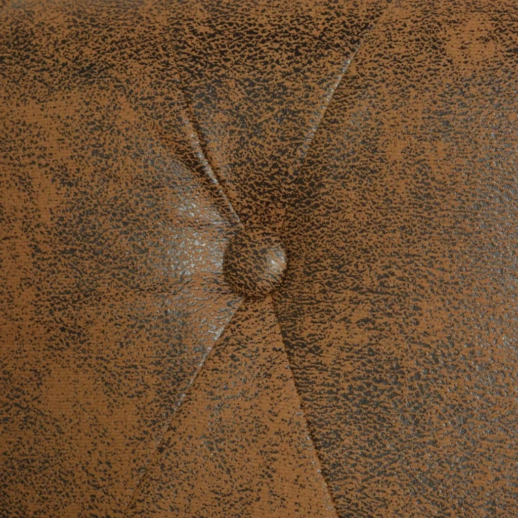 Divano Chesterfield 3 posti in similpelle marrone 02_0020863
