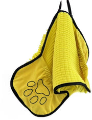 Asciugamano per Animali - Asciugamano Microfibra Rapido Assorbente - Lavabile in Macchina - Con Borsa - Ideale per Cani, Gatti, Puppi e Pattini - Dimensioni M (70x27)