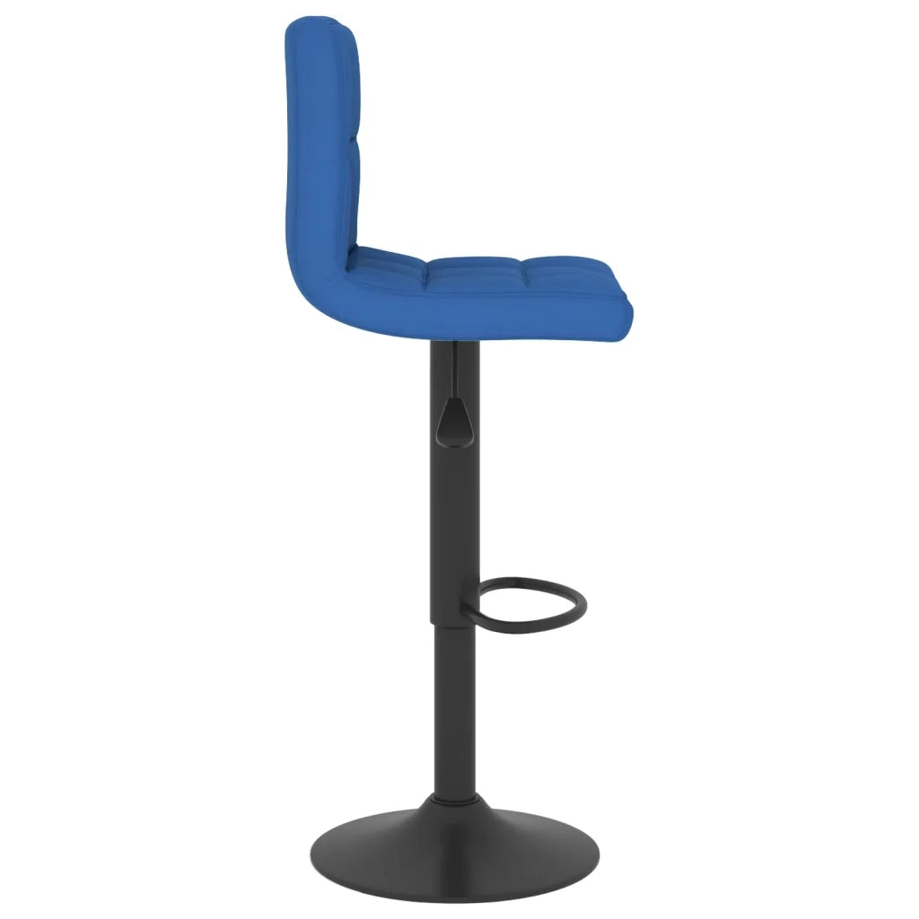Sgabelli da Bar 2 pz Blu in Tessuto cod mxl 63528