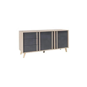 Buffet medio modello MALMO grigio. Mobile design stile SCANDINAVO. Effetto ultra trendy per il tuo soggiorno.