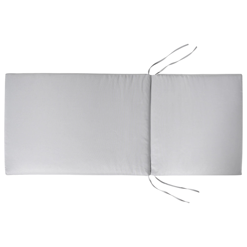 Set di 6 Cuscini in Tessuto grigio chiaro da Schienale per Sedie da Giardino Toscana/Java/Amantea stile elegante