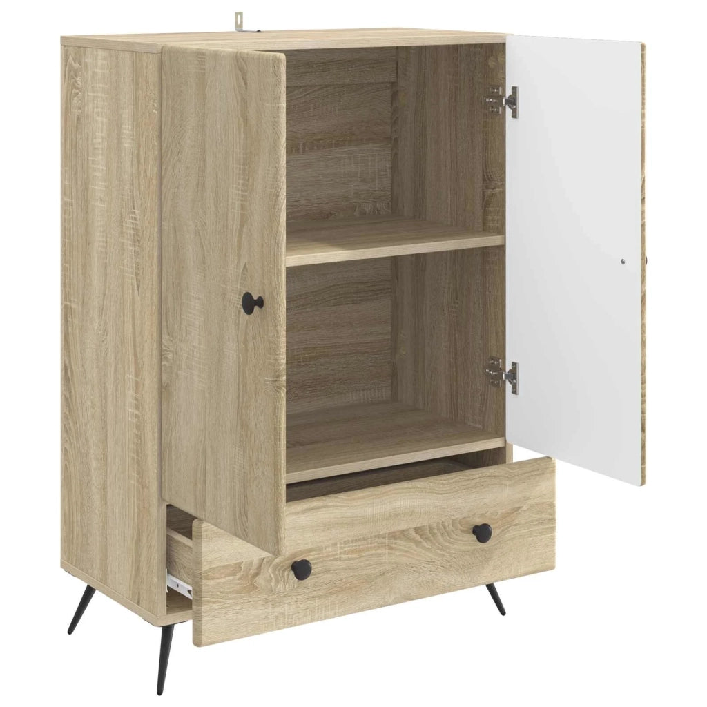 Credenza Rovere Sonoma 66 x 34,5 x 95 cm Legno ingegnerizzato 895587