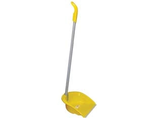 PALETTA RACCOGLI IMMONDIZIA RINFORZATA IN PLASTICA CON MANICO SNODATO- - cm.27x25x80h. - 15 pezzi APEX