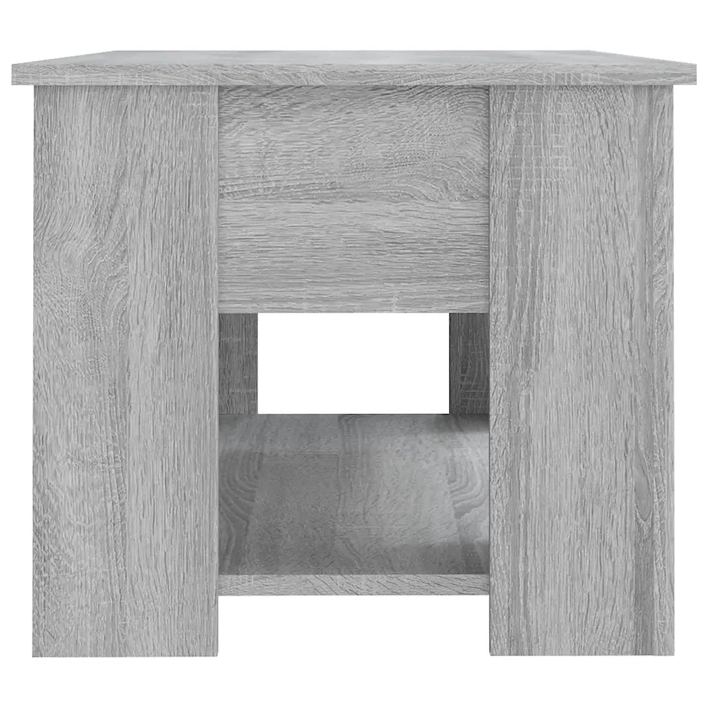 Tavolino da salotto | Tavolino da caff¨¨ | Tavolino da Soggiorno Grigio Sonoma 79x49x41 cm Legno Multistrato