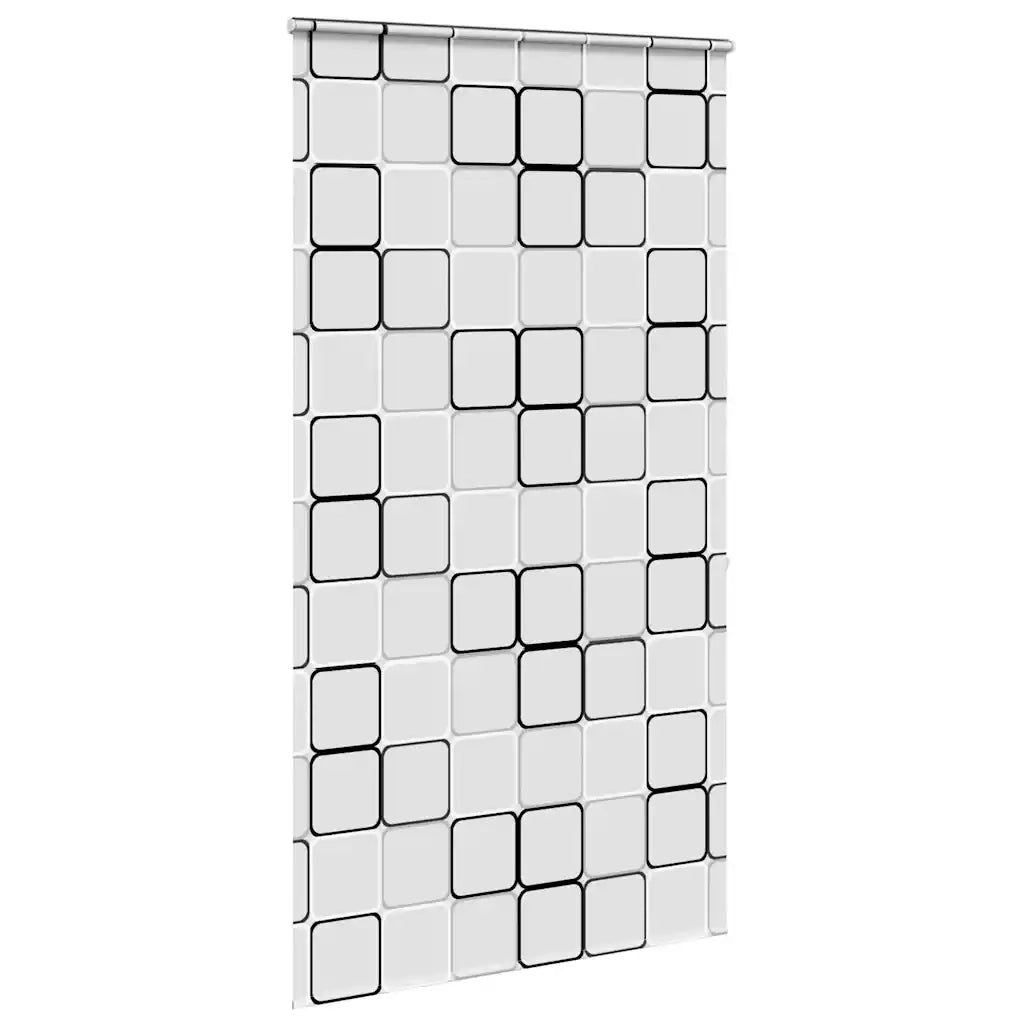 Tenda a Rullo Doccia con Cassonetto 130x240cm Larghezza Tessuto 4015048