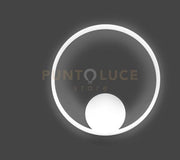 OSLO-A B Applique bianco opaco led integrato 16W dimmerabile SDD 2800 - 5000k SDD