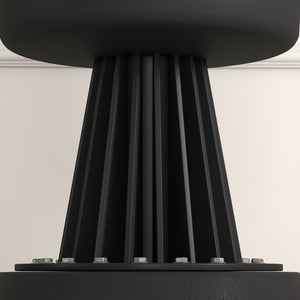 Sacco Boxe da Terra Autoportante con Bersaglio Regolabile Base Riempibile e Ventose   Nero