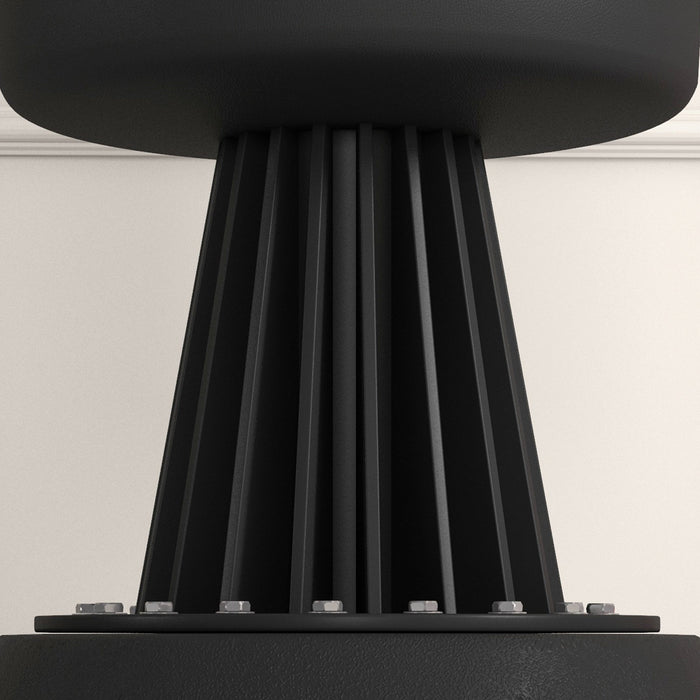 Sacco Boxe da Terra Autoportante con Bersaglio Regolabile Base Riempibile e Ventose   Nero