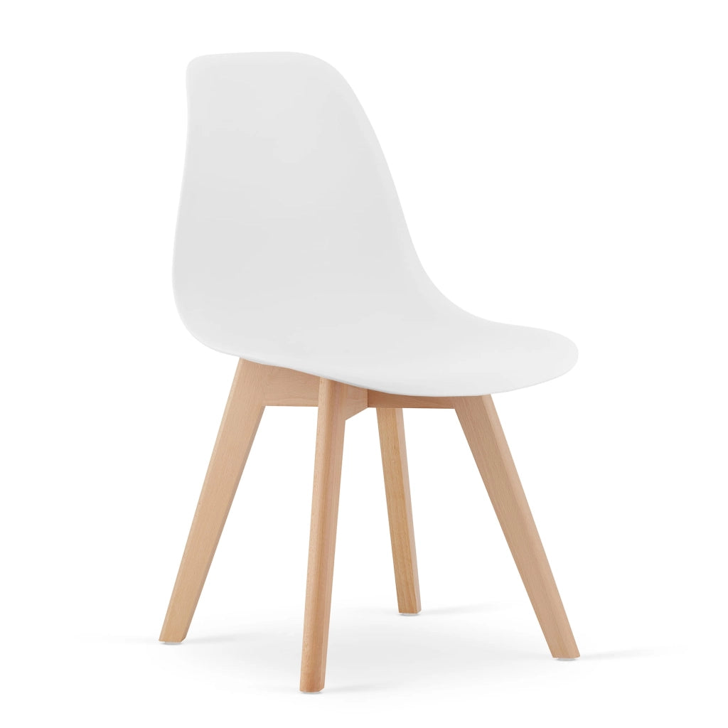 Sedia VALORA KITO - Design ergonomico senza tempo in bianco x 1