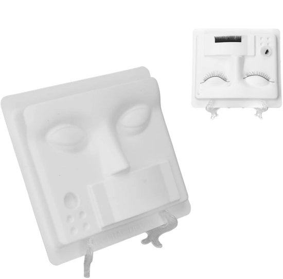 Kit di Estensione Ciglia - 5 Trappole/Supporti - Scatola di Allenamento - Tre Funzionalità in Uno - Per Artisti delle Ciglia - Adatto per Principianti - Addestramento Ciglia