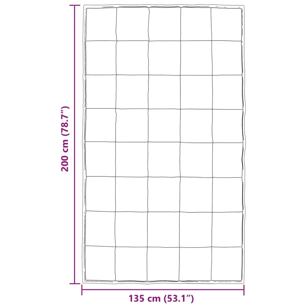 Piumone Completo Annuale Nero 135 x 200 cm Satin e Micropile 42025812