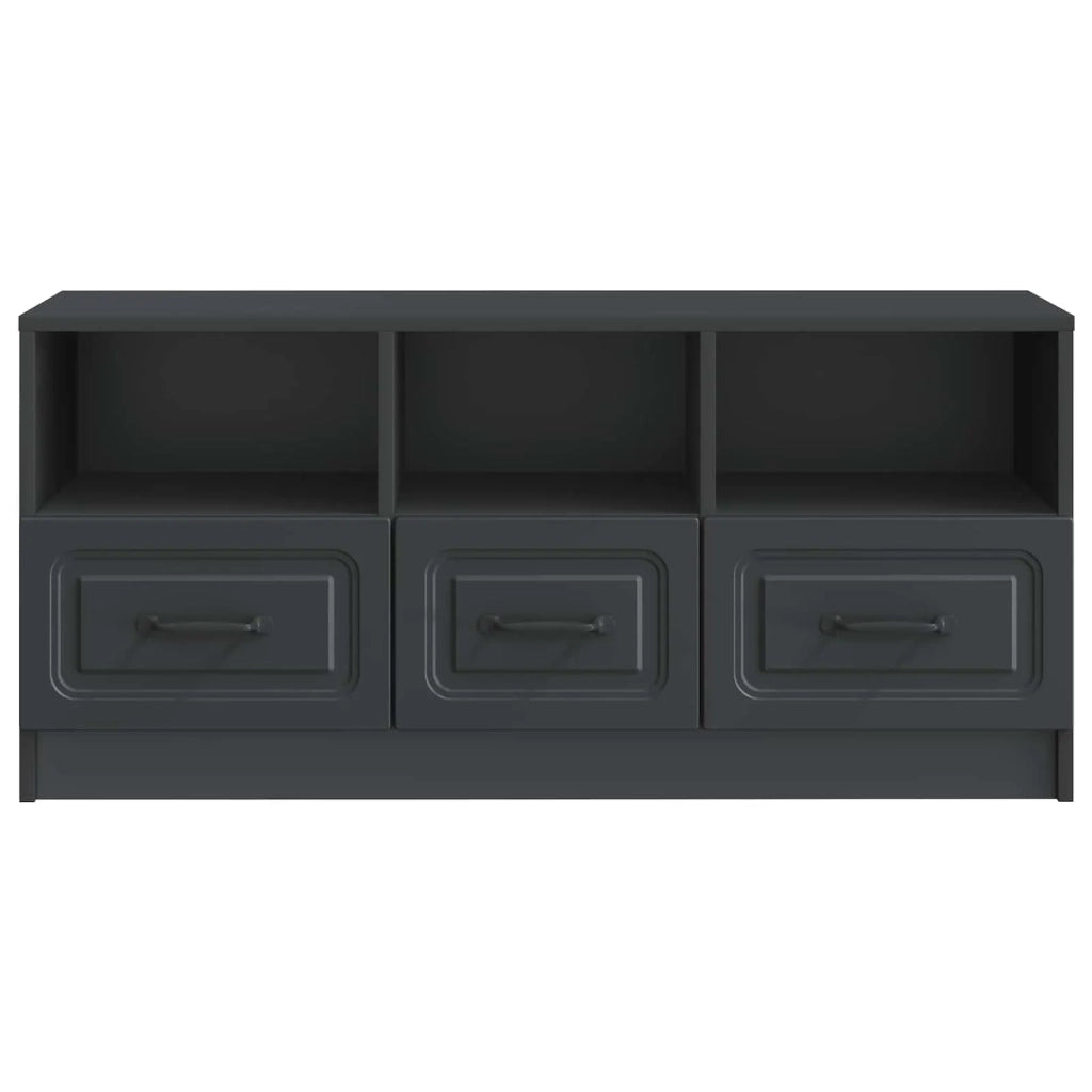Mobile TV-Credenza per TV Nero 102 x 34,5 x 47 cm Legno ingegnerizzato 952023