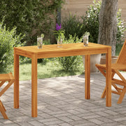 Tavolo da Pranzo da Giardino 110x55x75 cm Legno Massello Acacia